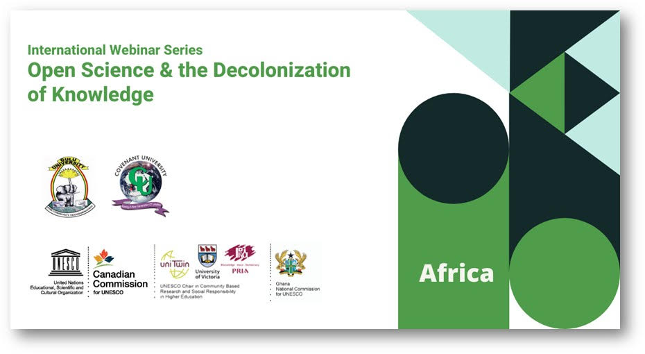International Webinar Series - Open Science and the Decolonization of Knowledge